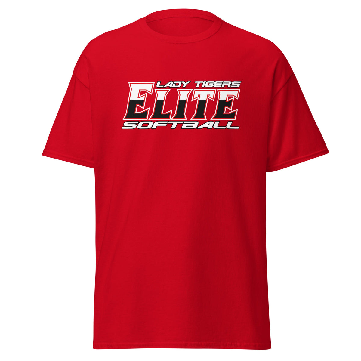 Classic | T-Shirt | Tigers Elite Softball | Modern Script Logo