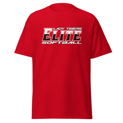 Classic | T-Shirt | Tigers Elite Softball | Modern Script Logo