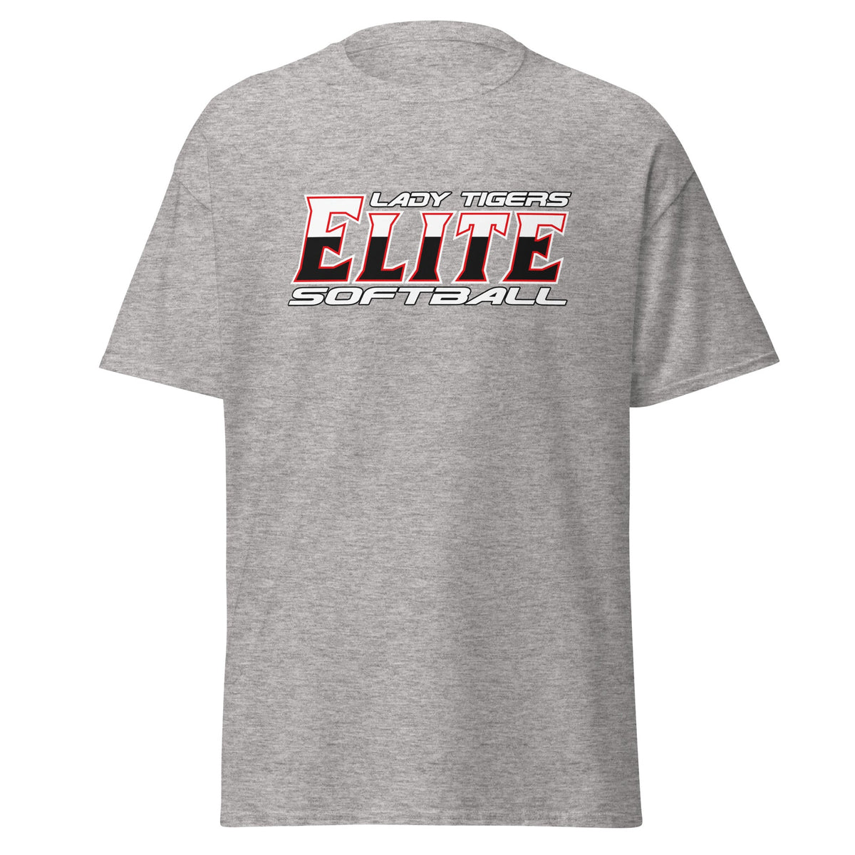 Classic | T-Shirt | Tigers Elite Softball | Modern Script Logo