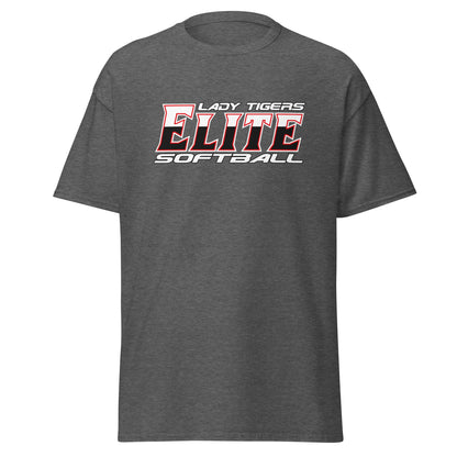 Classic | T-Shirt | Tigers Elite Softball | Modern Script Logo