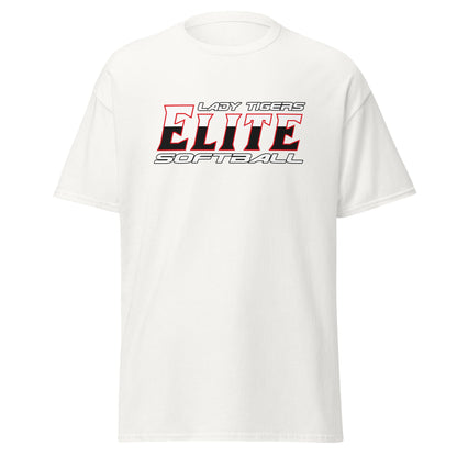 Classic | T-Shirt | Tigers Elite Softball | Modern Script Logo