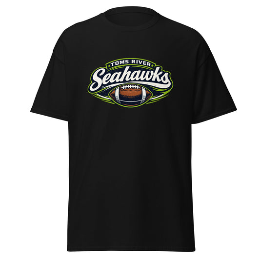 Classic | T-Shirt | Toms River Seahawks | Football Emblem Logo