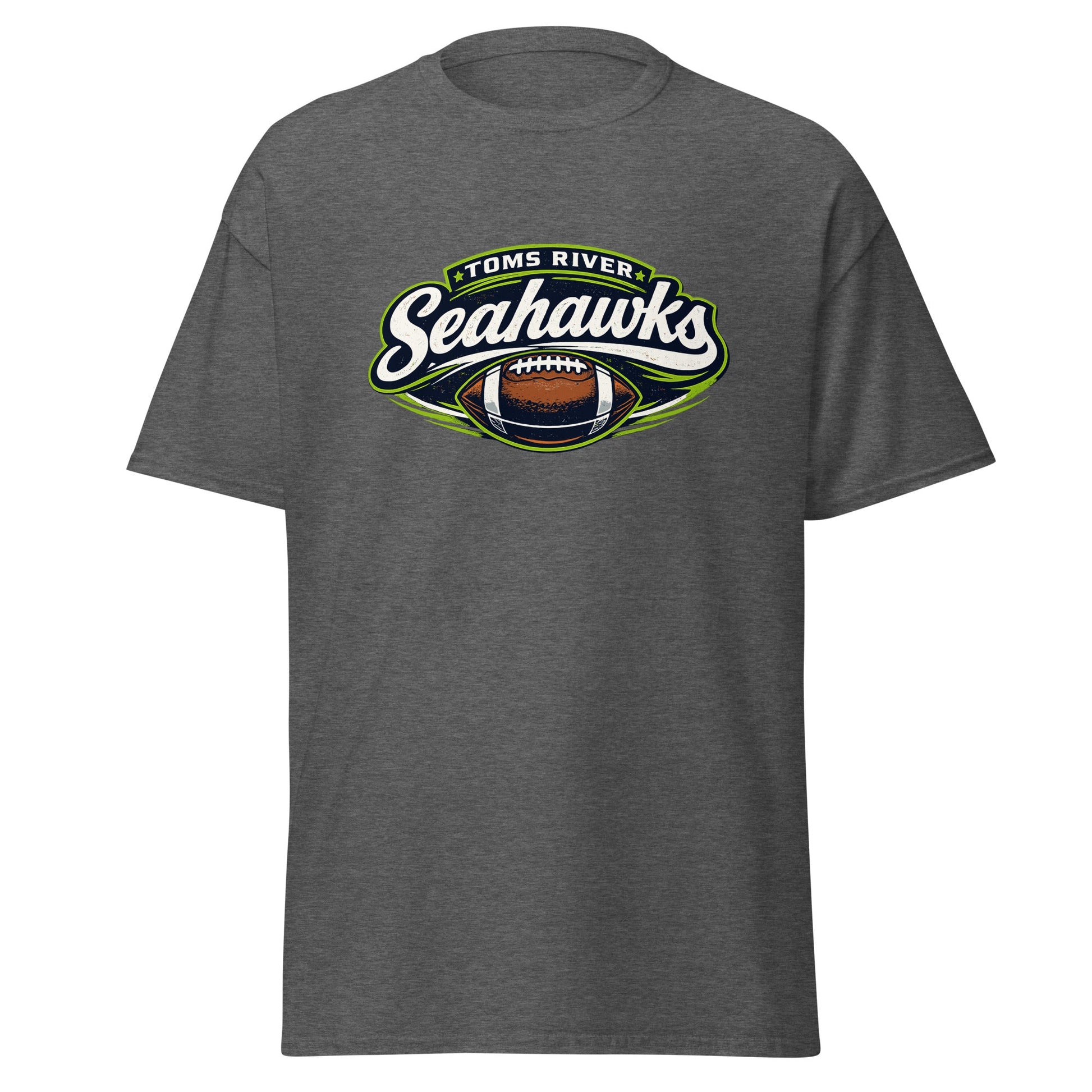 Classic | T-Shirt | Toms River Seahawks | Football Emblem Logo
