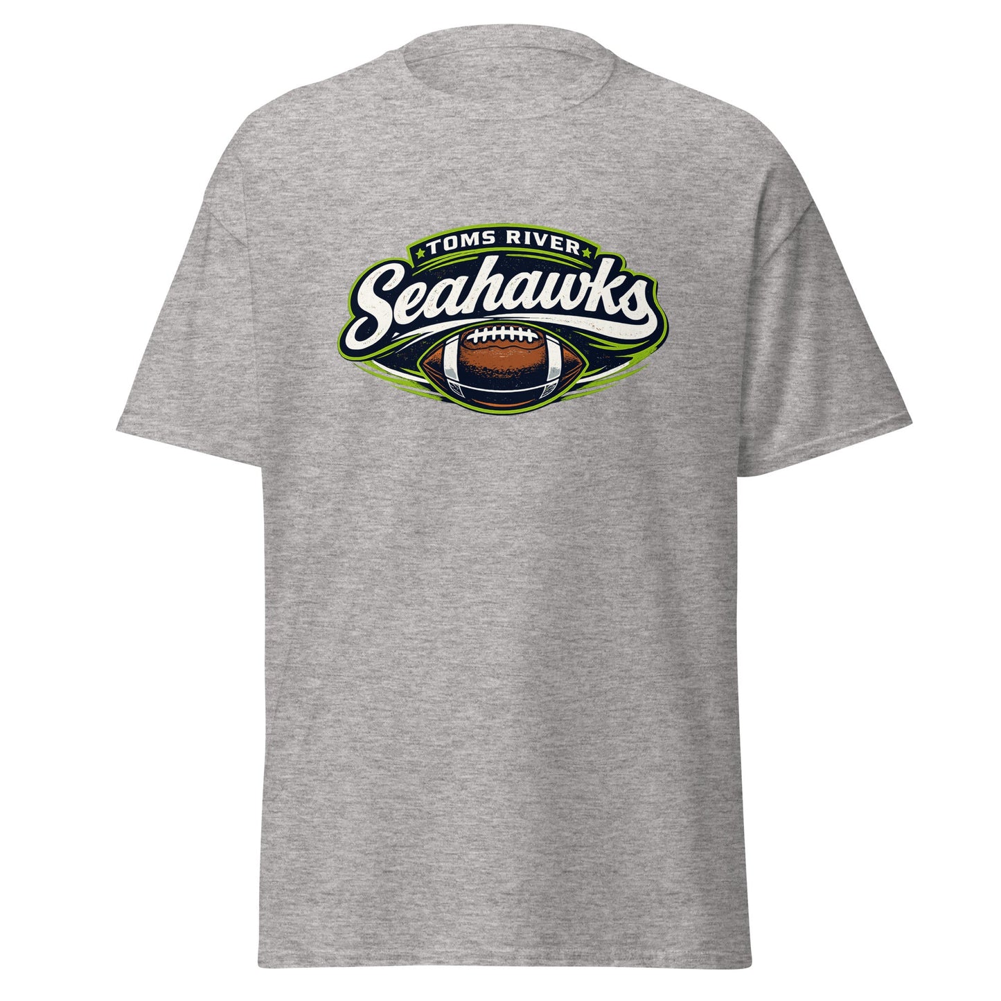 Classic | T-Shirt | Toms River Seahawks | Football Emblem Logo