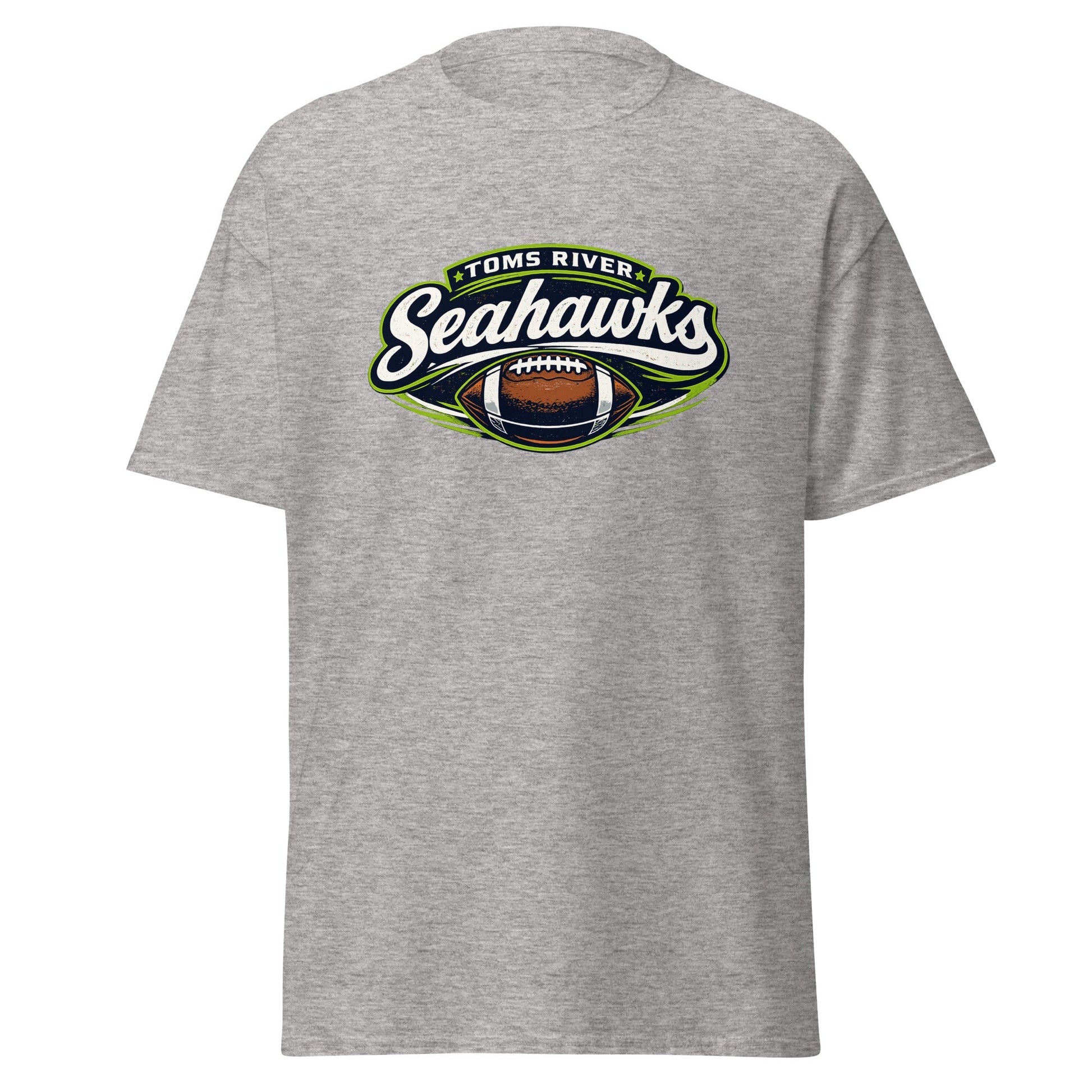 Classic | T-Shirt | Toms River Seahawks | Football Emblem Logo
