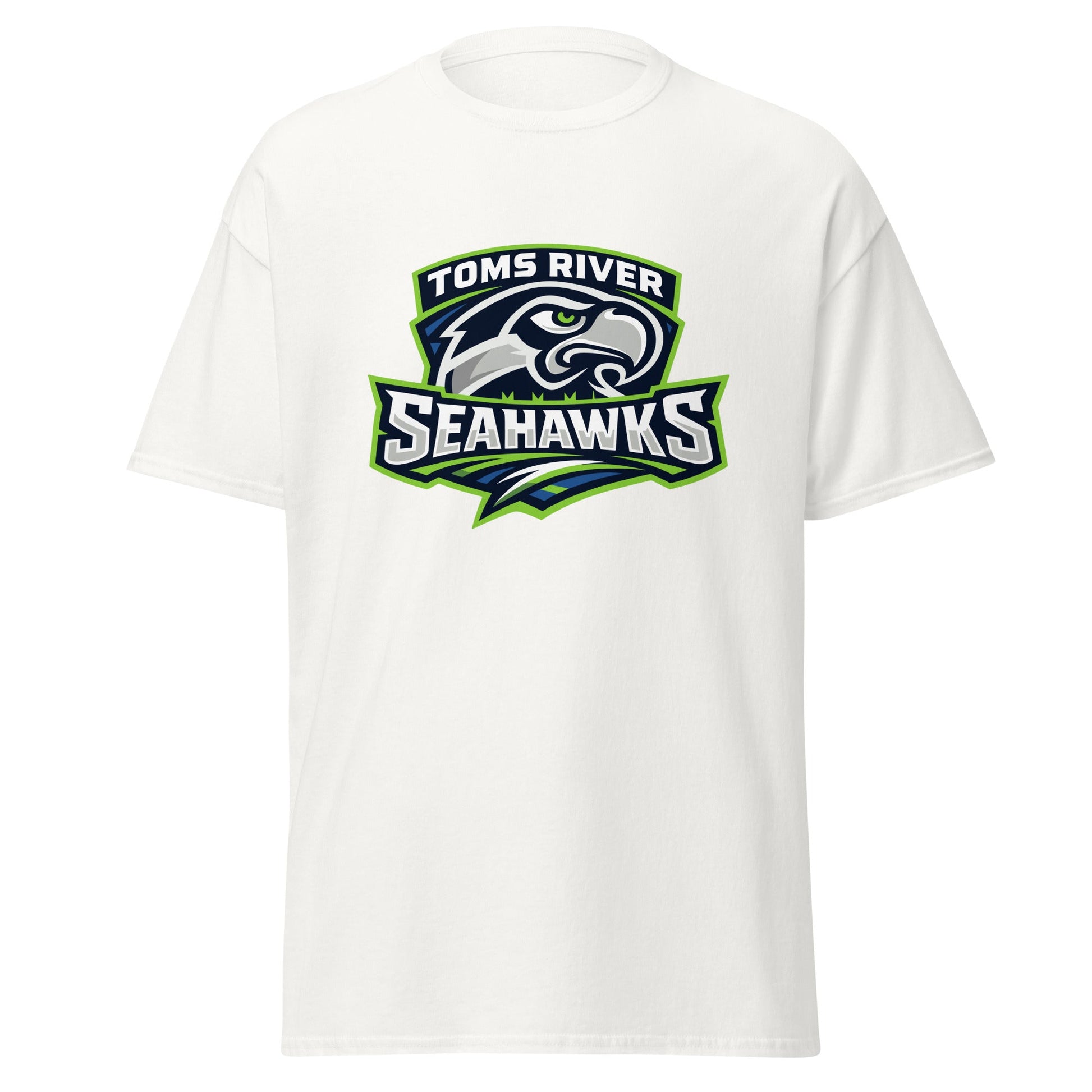 Classic | T-Shirt | Toms River Seahawks | Mascot Script Logo