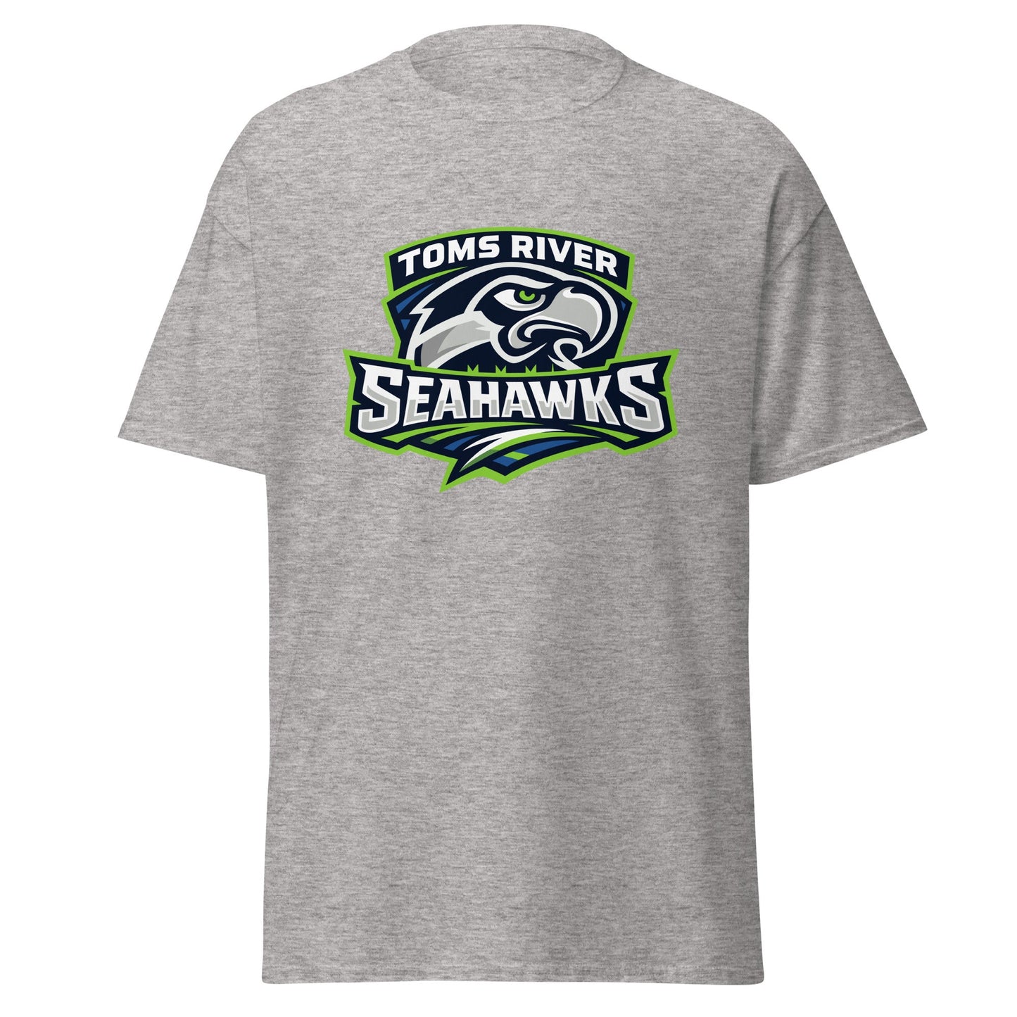 Classic | T-Shirt | Toms River Seahawks | Mascot Script Logo