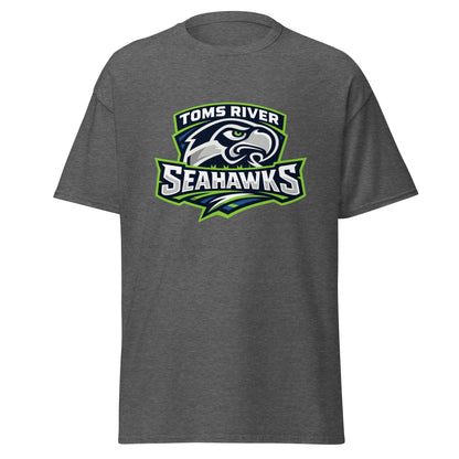 Classic | T-Shirt | Toms River Seahawks | Mascot Script Logo