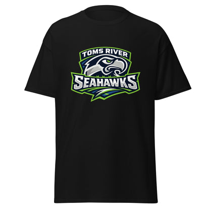 Classic | T-Shirt | Toms River Seahawks | Mascot Script Logo