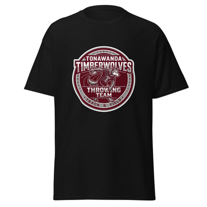 Classic | T-Shirt | Tonawanda High School Track and Field | Throwing Team Logo
