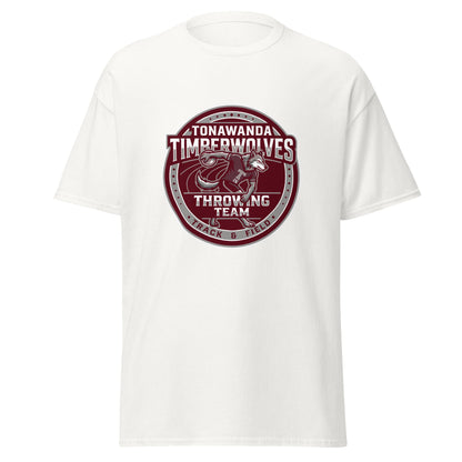 Classic | T-Shirt | Tonawanda High School Track and Field | Throwing Team Logo