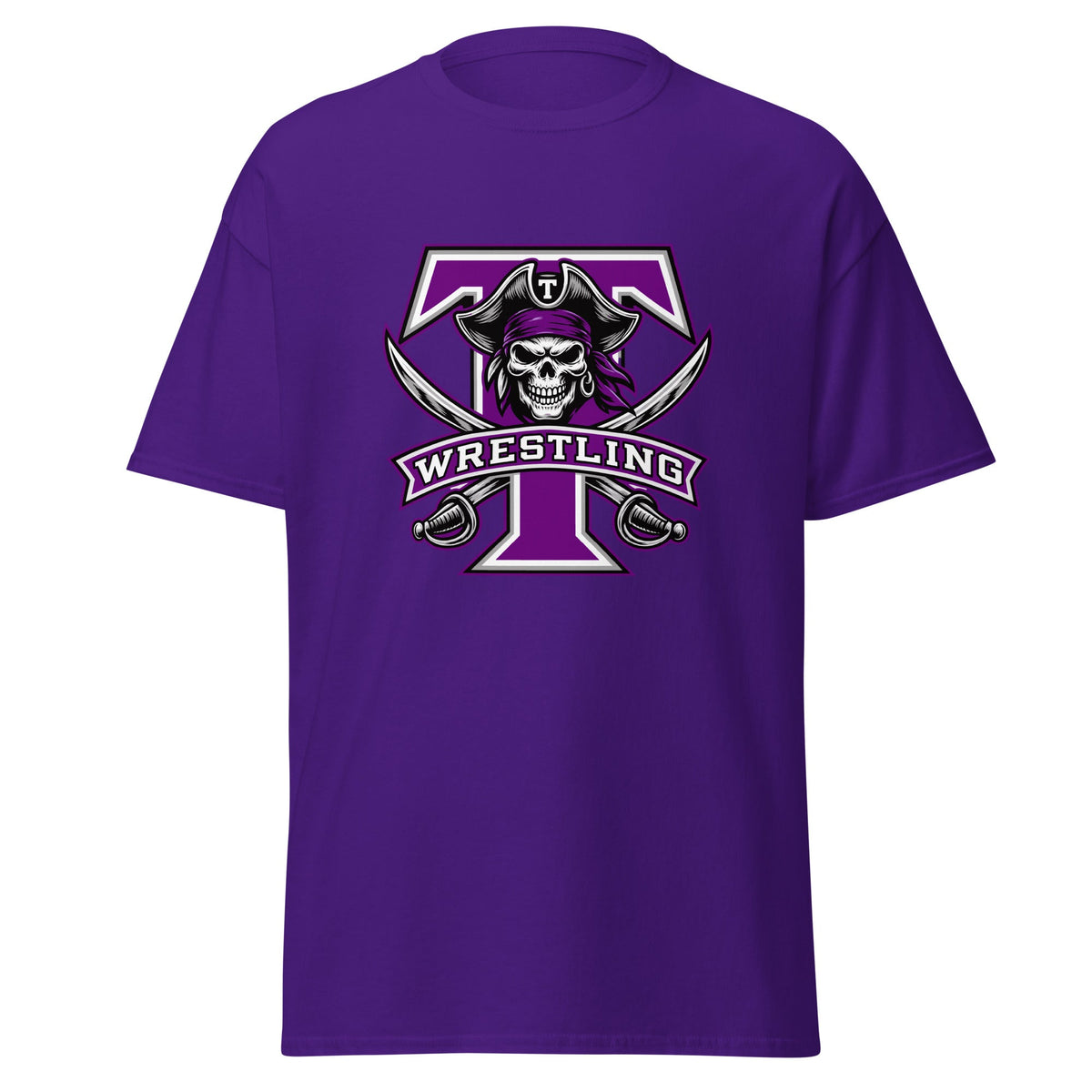 Classic | T-Shirt | Tottenville wrestling club | Emblem Logo