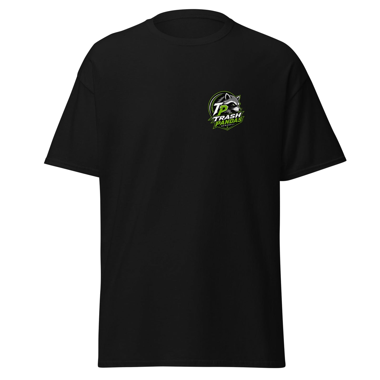 Classic | T-Shirt | Trash Pandas Baseball Organization | Crest Logo