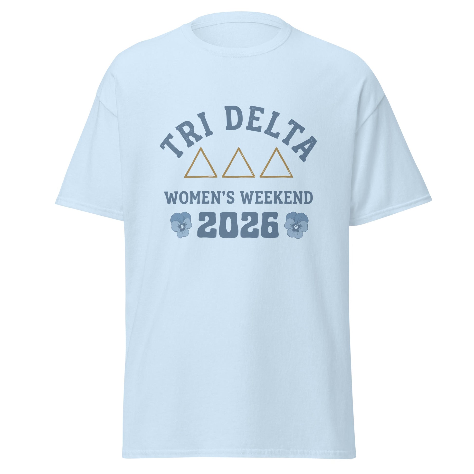 Classic | T-Shirt | Tri Delta Epsilon | Sisterhood Script Logo