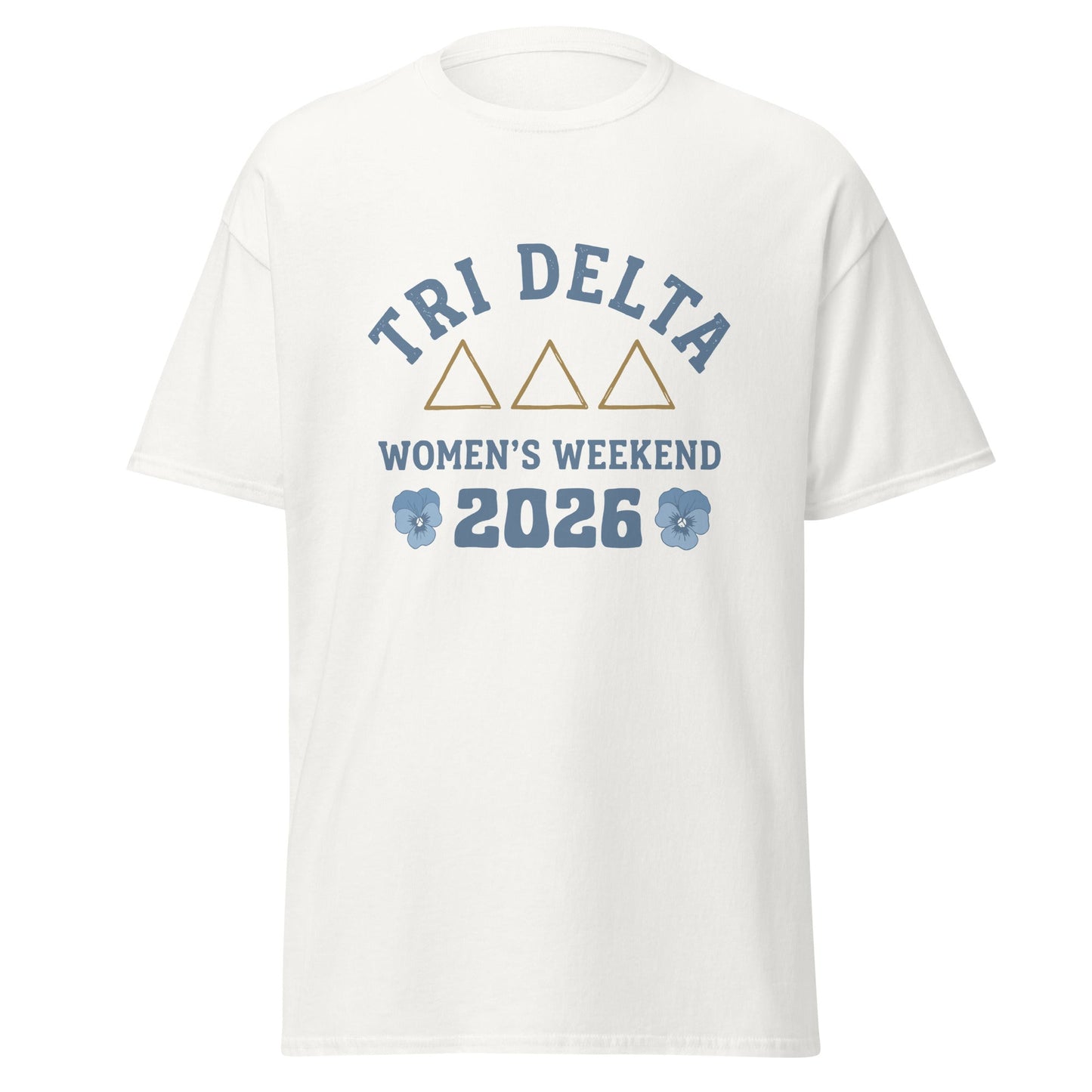 Classic | T-Shirt | Tri Delta Epsilon | Sisterhood Script Logo