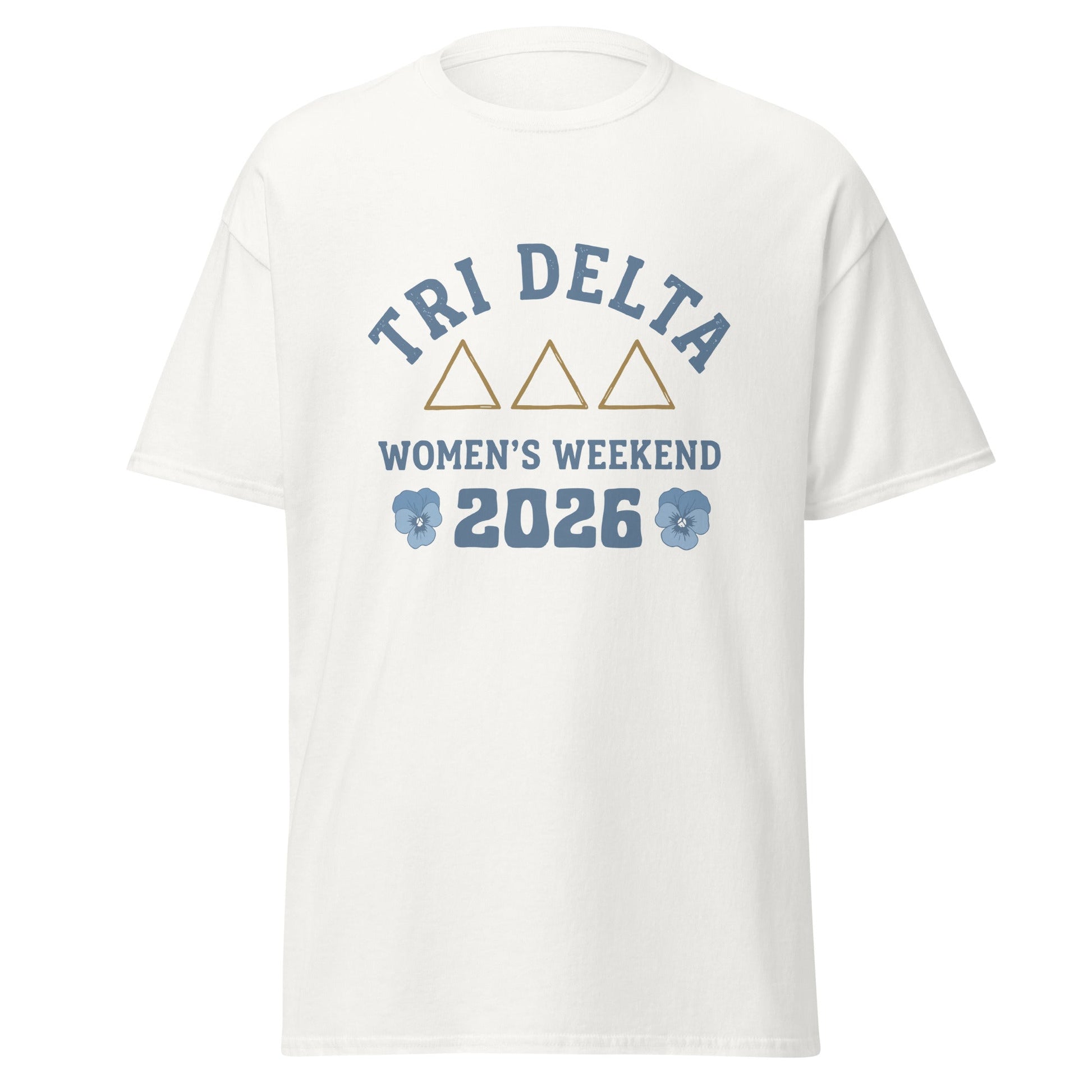 Classic | T-Shirt | Tri Delta Epsilon | Sisterhood Script Logo