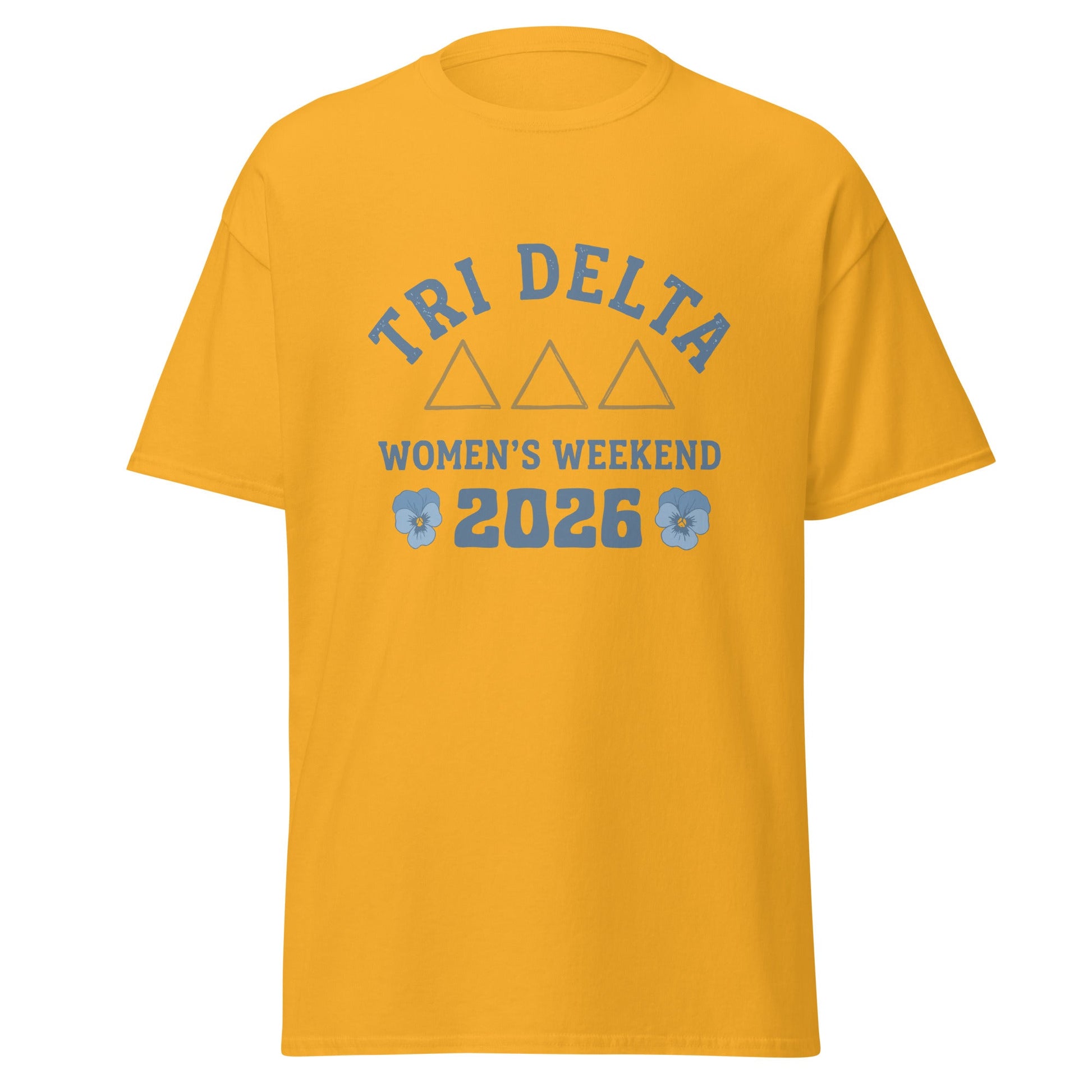 Classic | T-Shirt | Tri Delta Epsilon | Sisterhood Script Logo