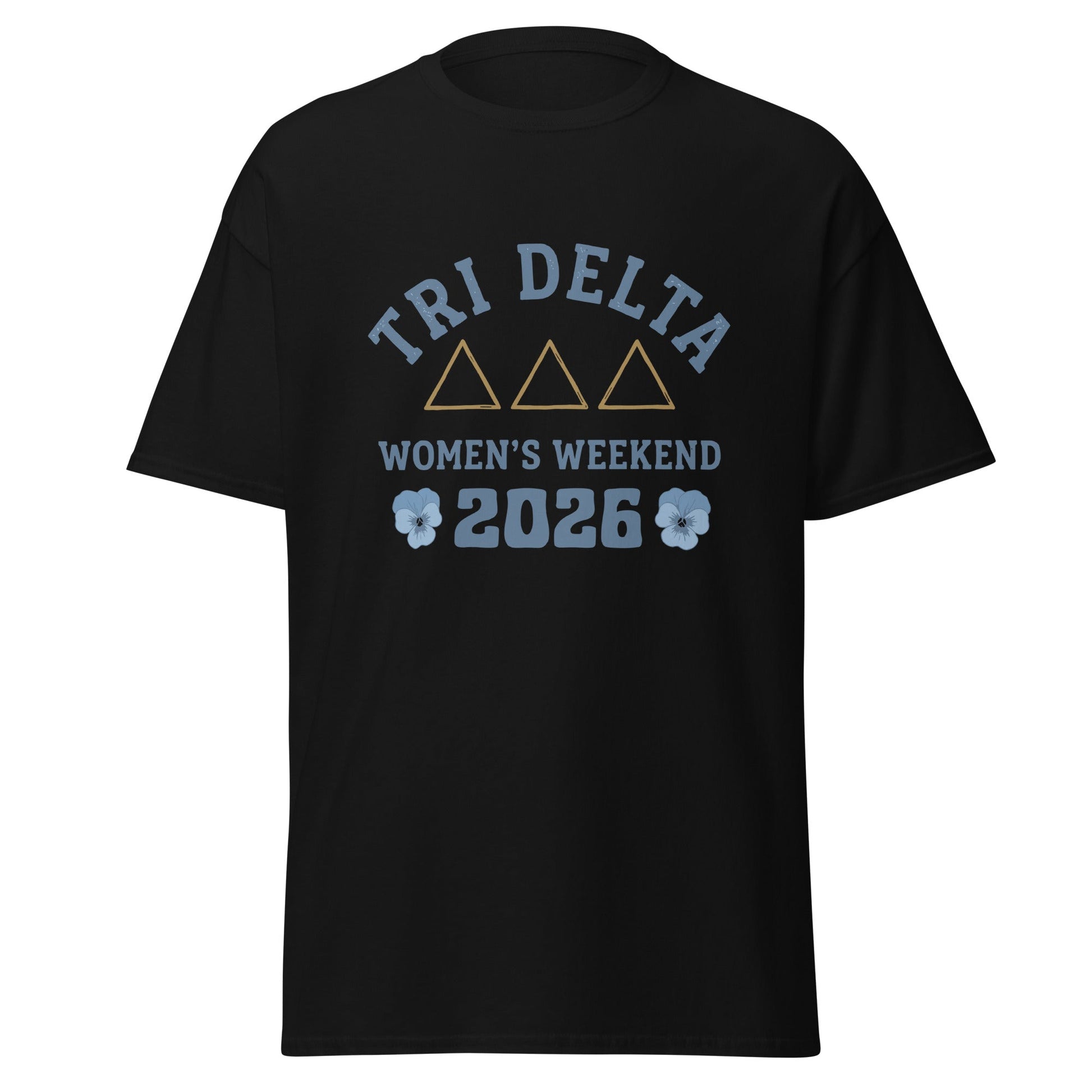 Classic | T-Shirt | Tri Delta Epsilon | Sisterhood Script Logo