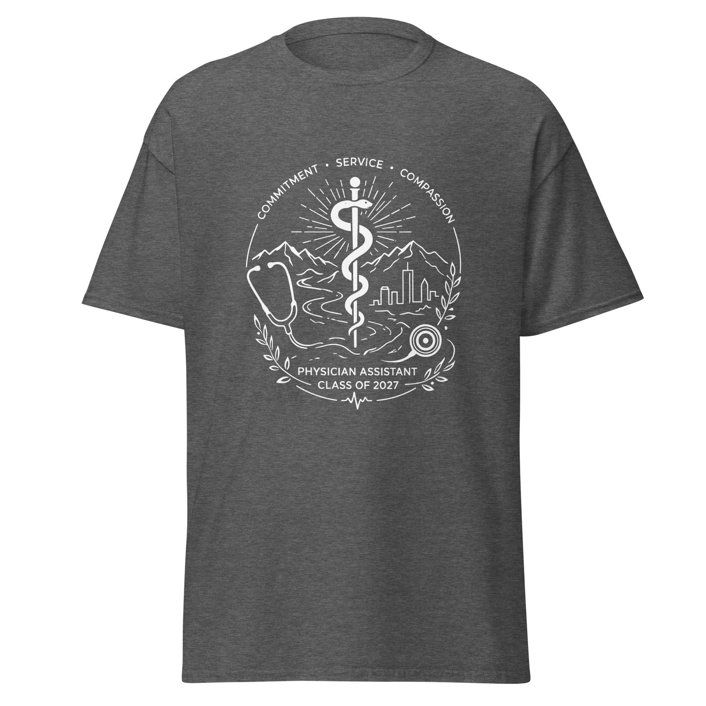 Classic | T-Shirt | Trine PA program | Crest Logo