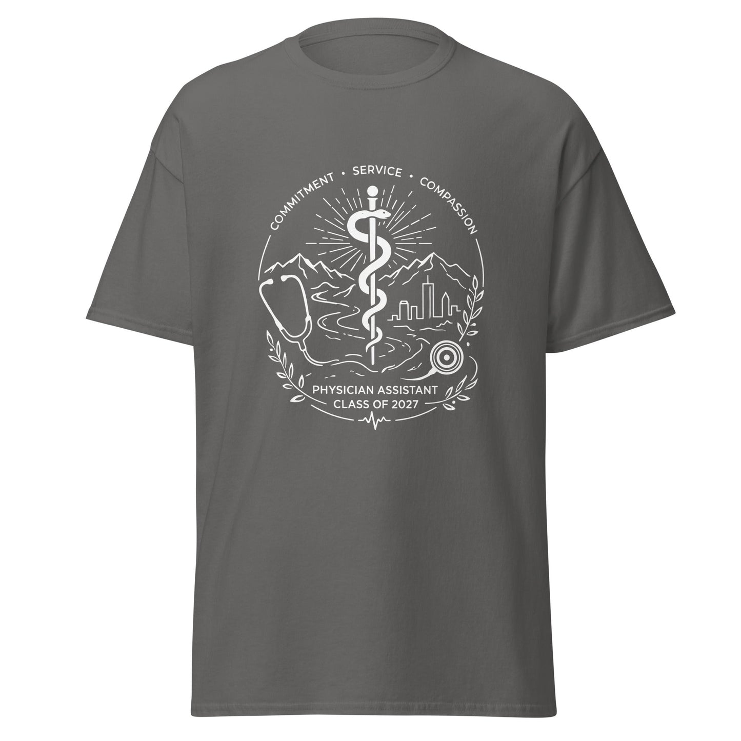 Classic | T-Shirt | Trine PA program | Crest Logo