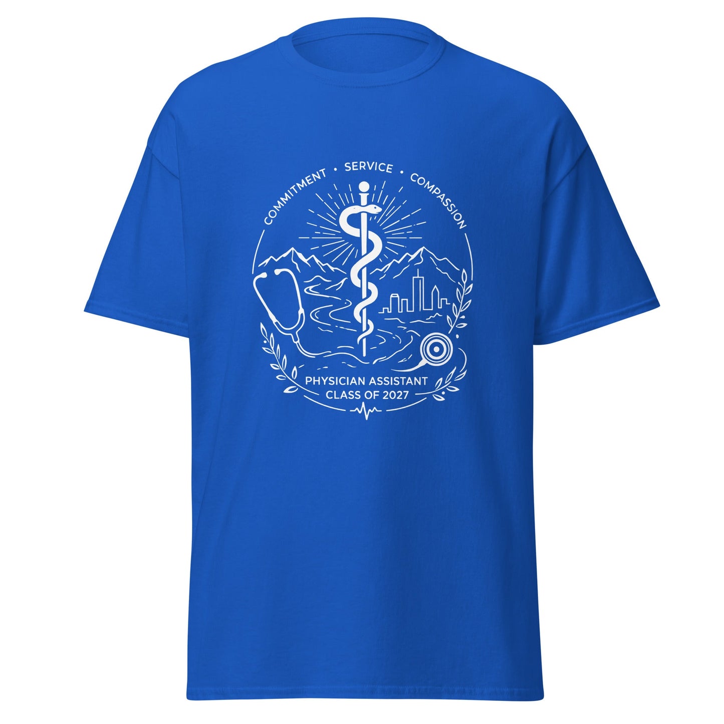 Classic | T-Shirt | Trine PA program | Crest Logo