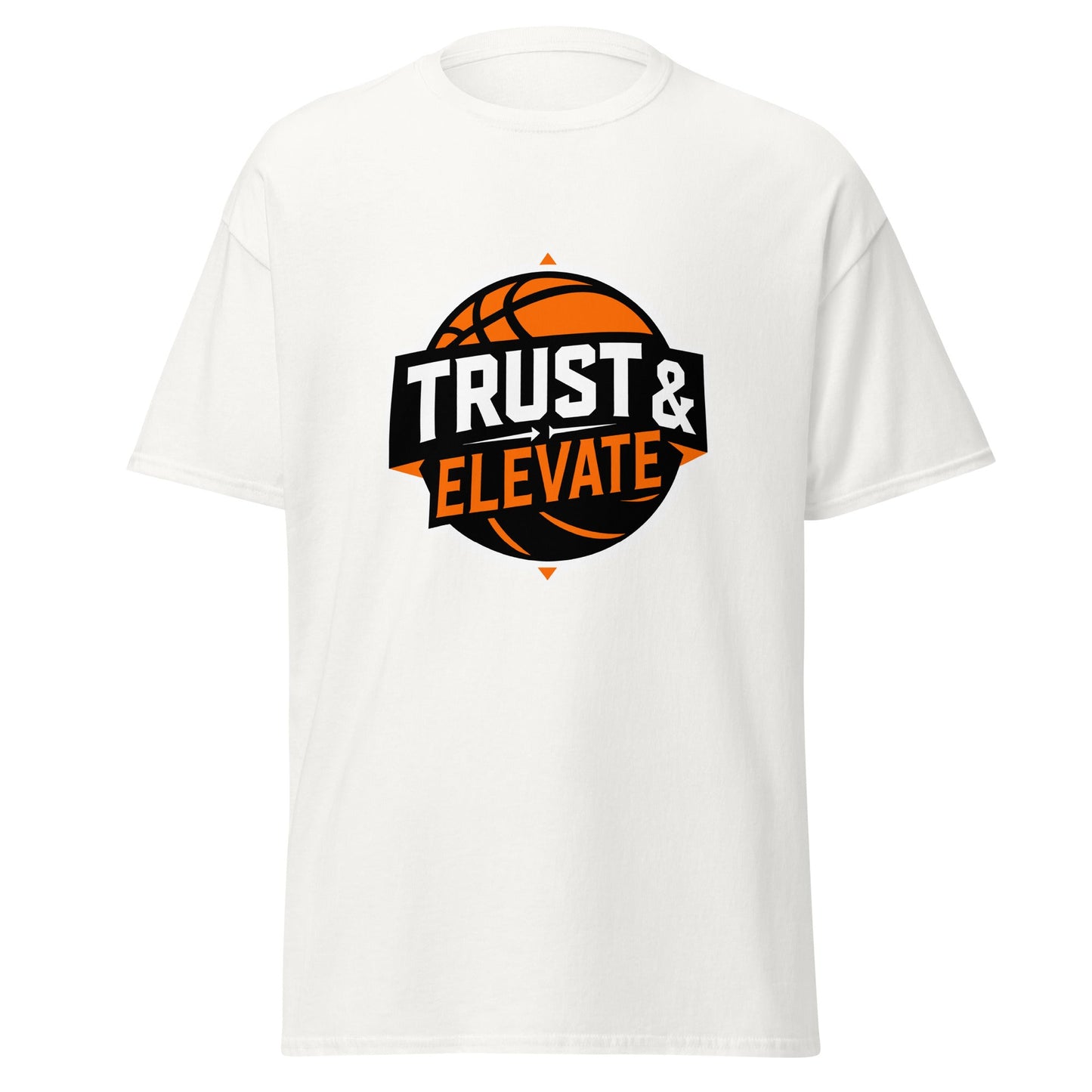 Classic | T-Shirt | Trust & Elevate | Athletic Logo
