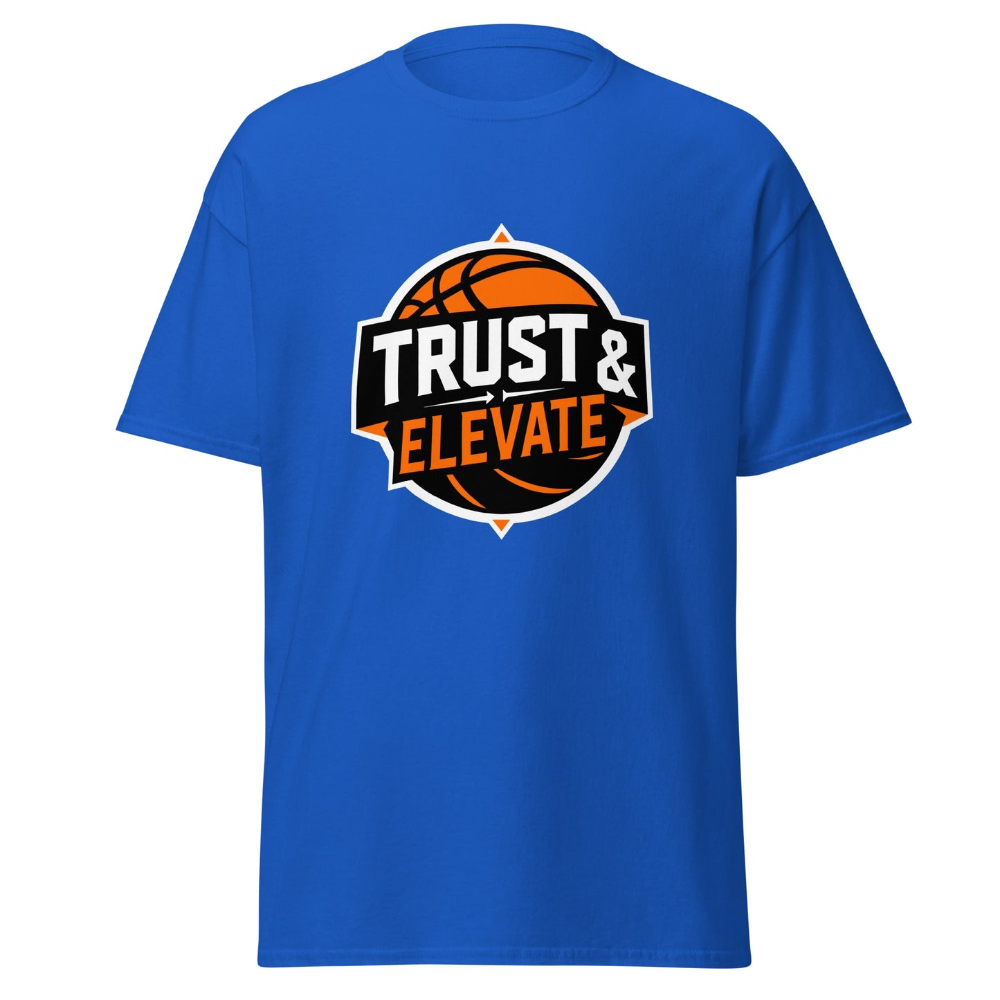 Classic | T-Shirt | Trust & Elevate | Athletic Logo
