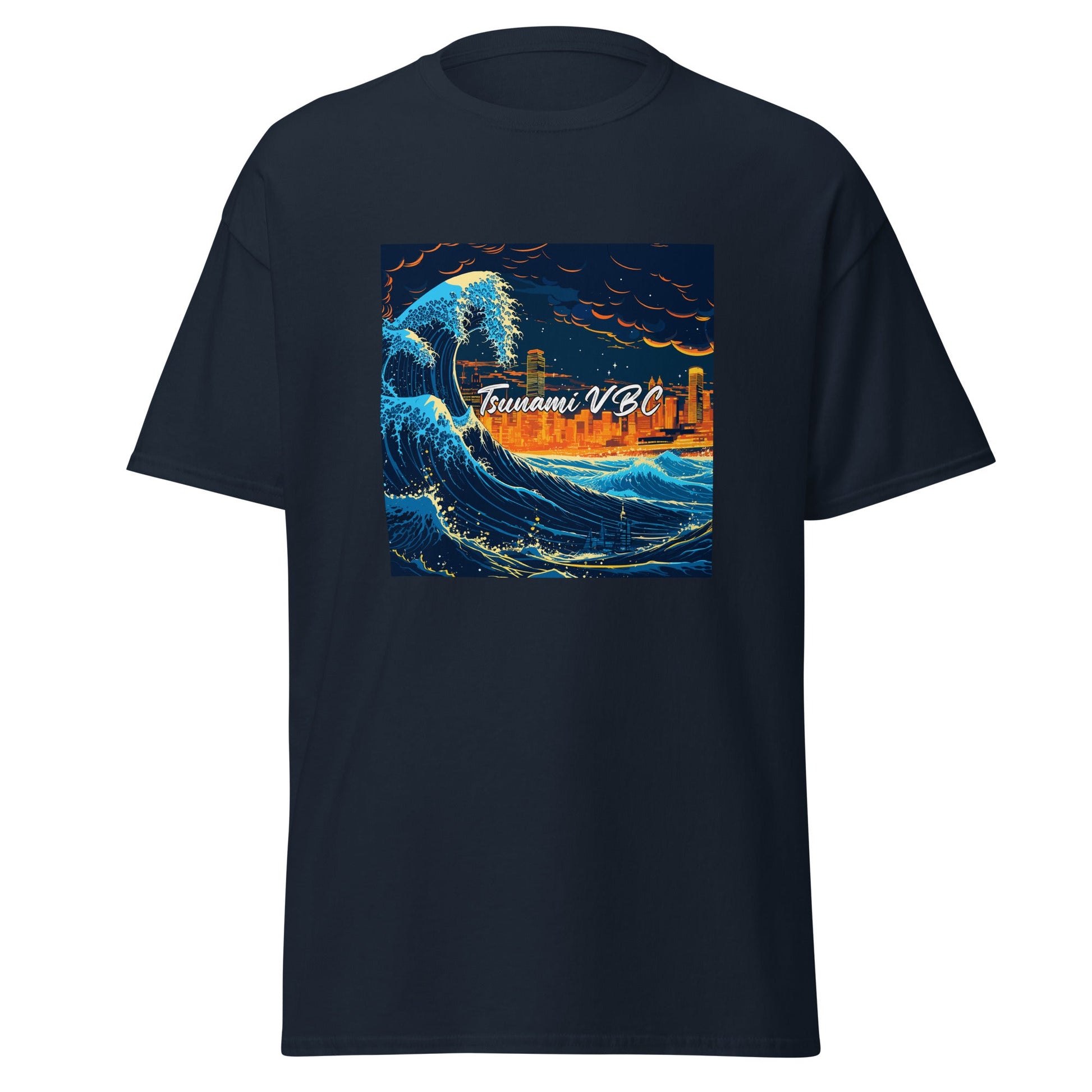 Classic | T-Shirt | Tsunami Volleyball Club | Glow Tide Athletics Logo