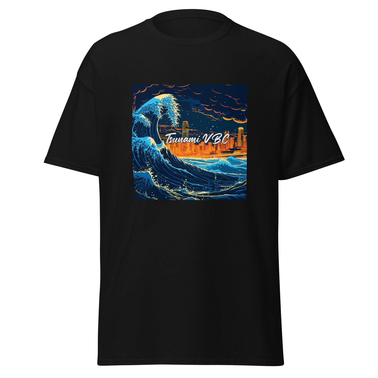 Classic | T-Shirt | Tsunami Volleyball Club | Glow Tide Athletics Logo