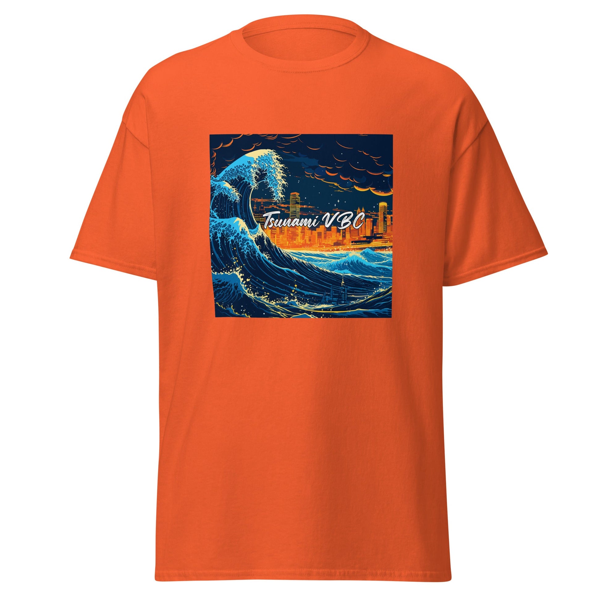 Classic | T-Shirt | Tsunami Volleyball Club | Glow Tide Athletics Logo