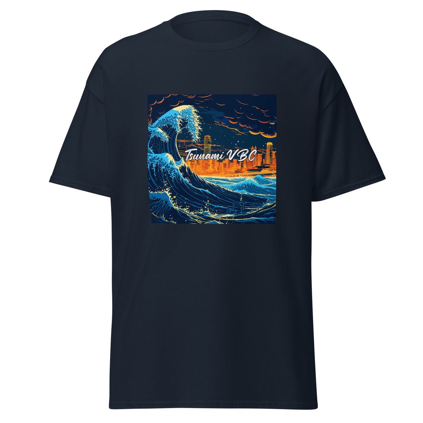 Classic | T-Shirt | Tsunami Volleyball Club | Glow Tide Athletics Logo