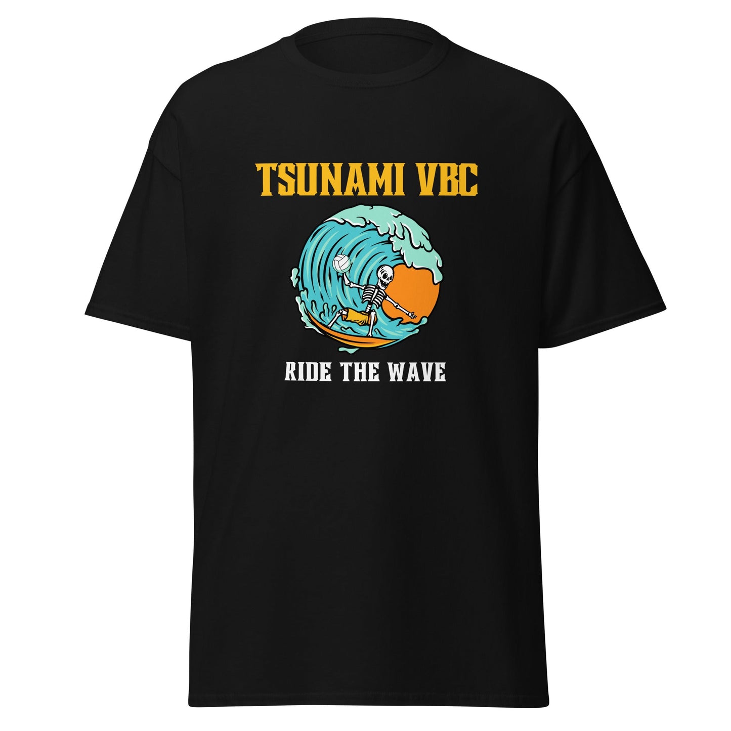 Classic | T-Shirt | Tsunami Volleyball Club | Surf Wave VBC Logo