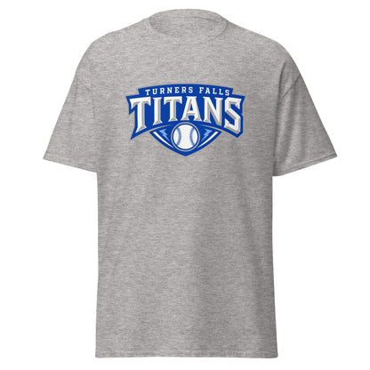 Classic | T-Shirt | Turners Falls Titans | Titan Crest Logo