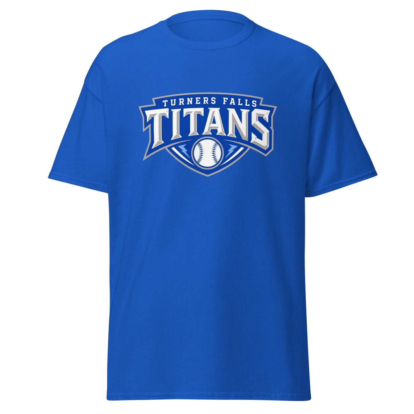 Classic | T-Shirt | Turners Falls Titans | Titan Crest Logo