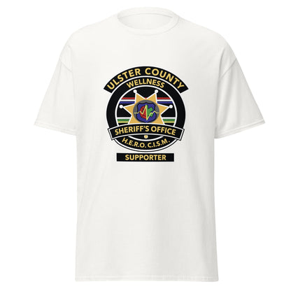 Classic | T-Shirt | Ulster County Sheriff's Office Wellness Division | Badge Logo