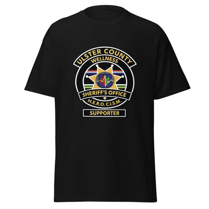 Classic | T-Shirt | Ulster County Sheriff's Office Wellness Division | Badge Logo