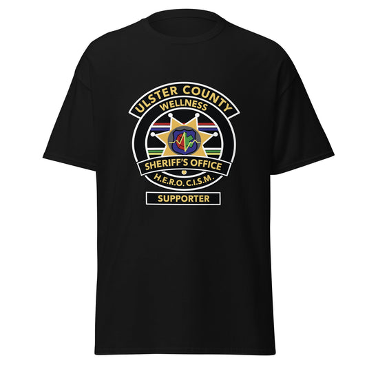 Classic | T-Shirt | Ulster County Sheriff's Office Wellness Division | Badge Logo