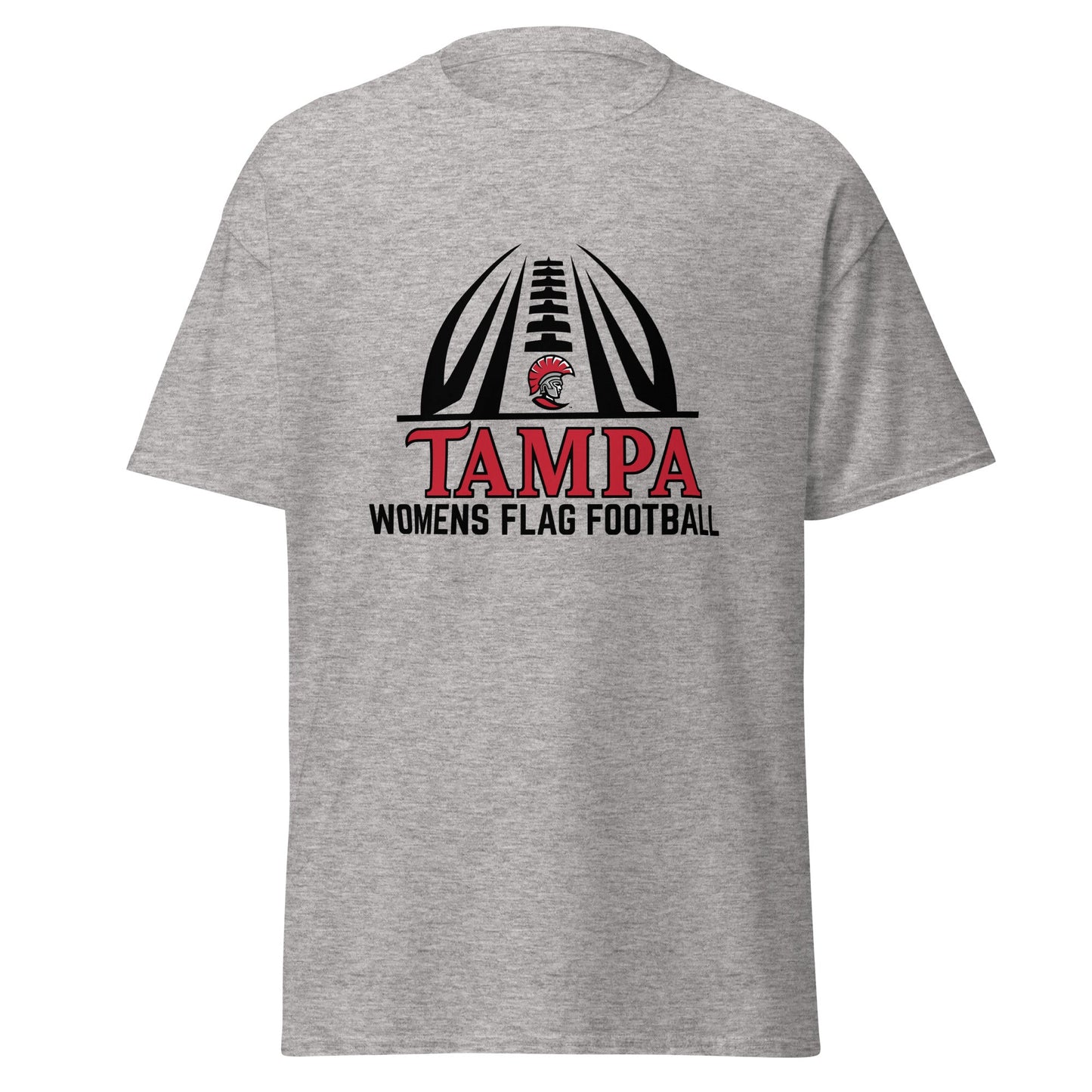 Classic | T-Shirt | University of Tampa Women's Flag Football | Football Logo