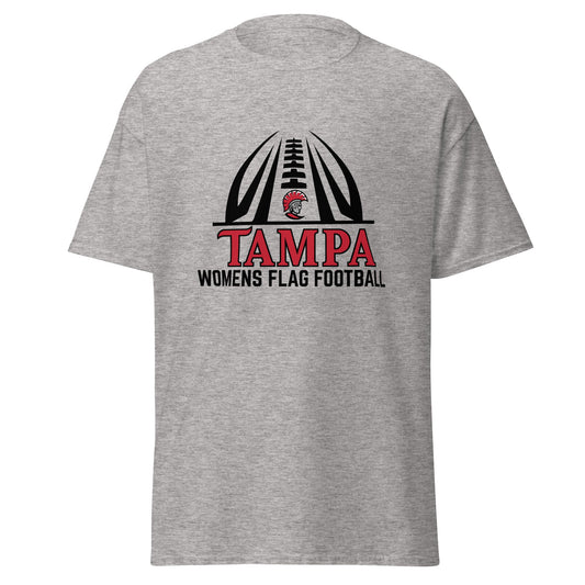 Classic | T-Shirt | University of Tampa Women's Flag Football | Football Logo