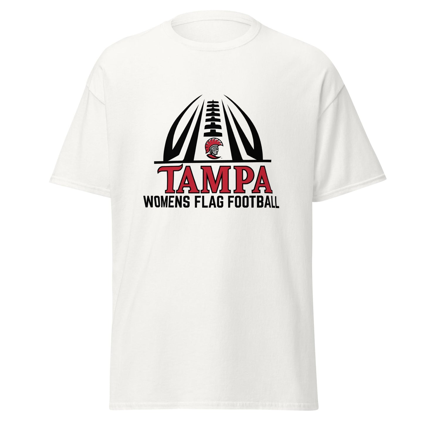 Classic | T-Shirt | University of Tampa Women's Flag Football | Football Logo