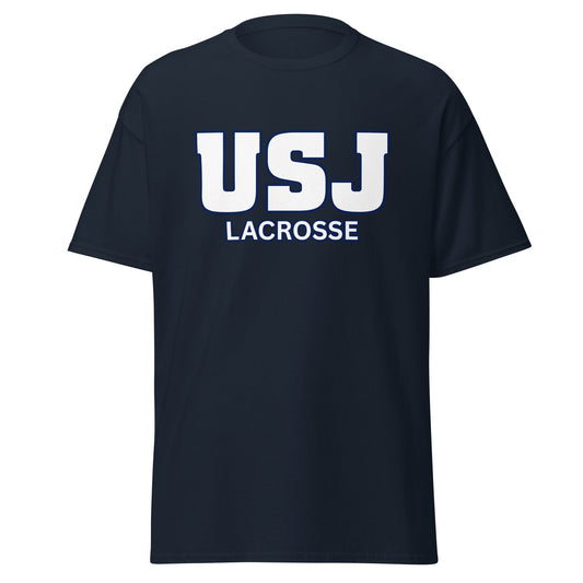 Classic | T-Shirt | USJ women’s lacrosse | Modern Script Logo