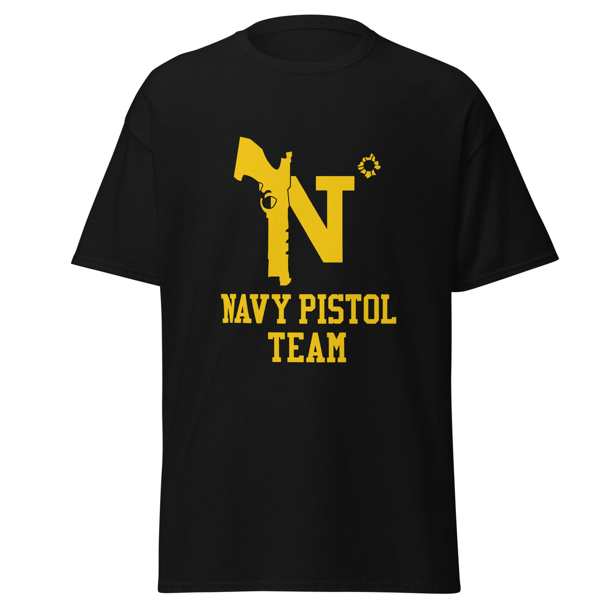 Classic | T-Shirt | USNA Pistol Team | Crest Logo