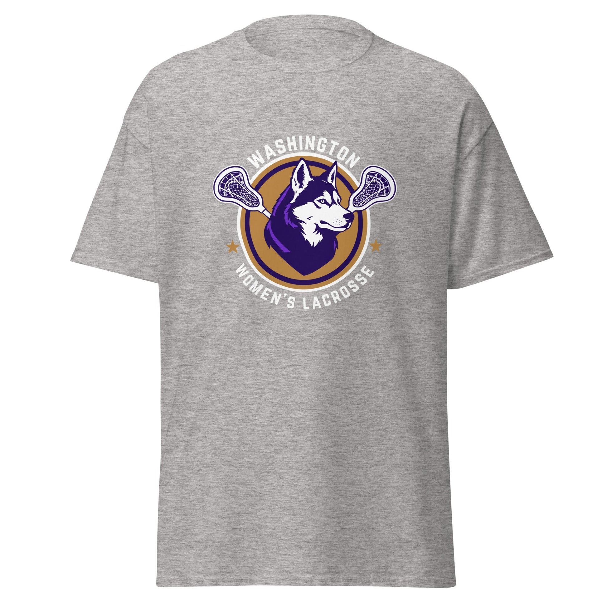 Classic | T-Shirt | UW Women's Club Lacrosse | Badge Logo