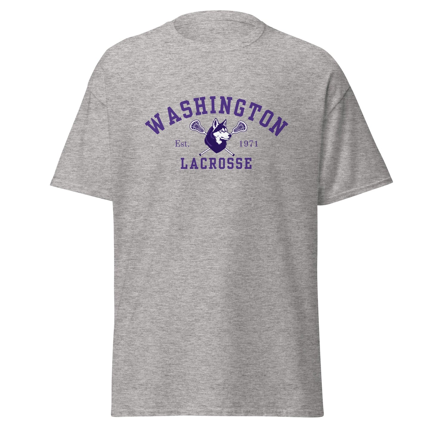 Classic | T-Shirt | UW Women's Club Lacrosse | Washington Lacrosse Logo