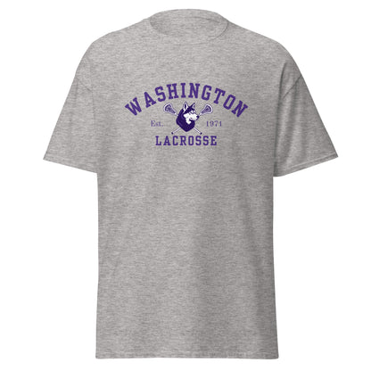 Classic | T-Shirt | UW Women's Club Lacrosse | Washington Lacrosse Logo