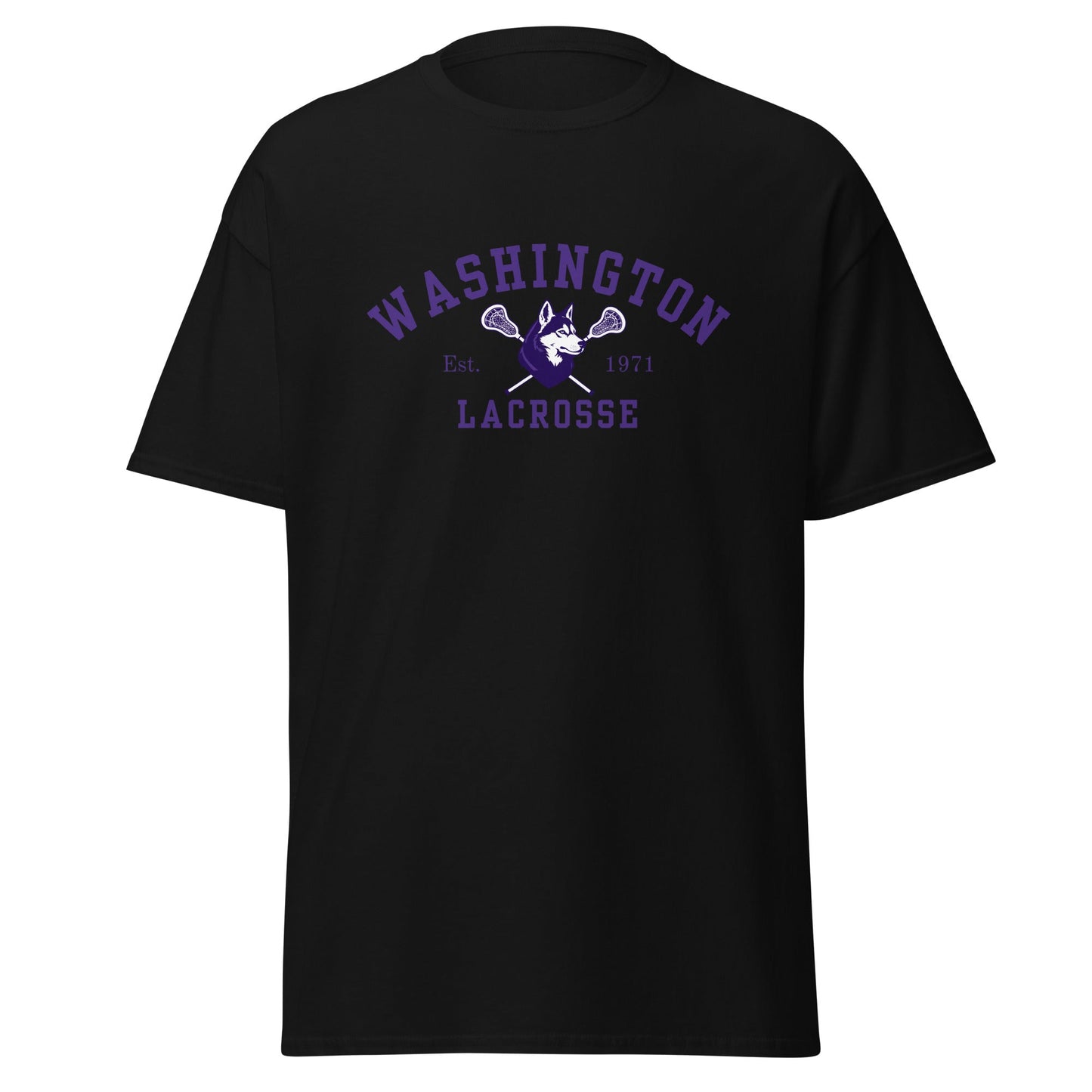 Classic | T-Shirt | UW Women's Club Lacrosse | Washington Lacrosse Logo