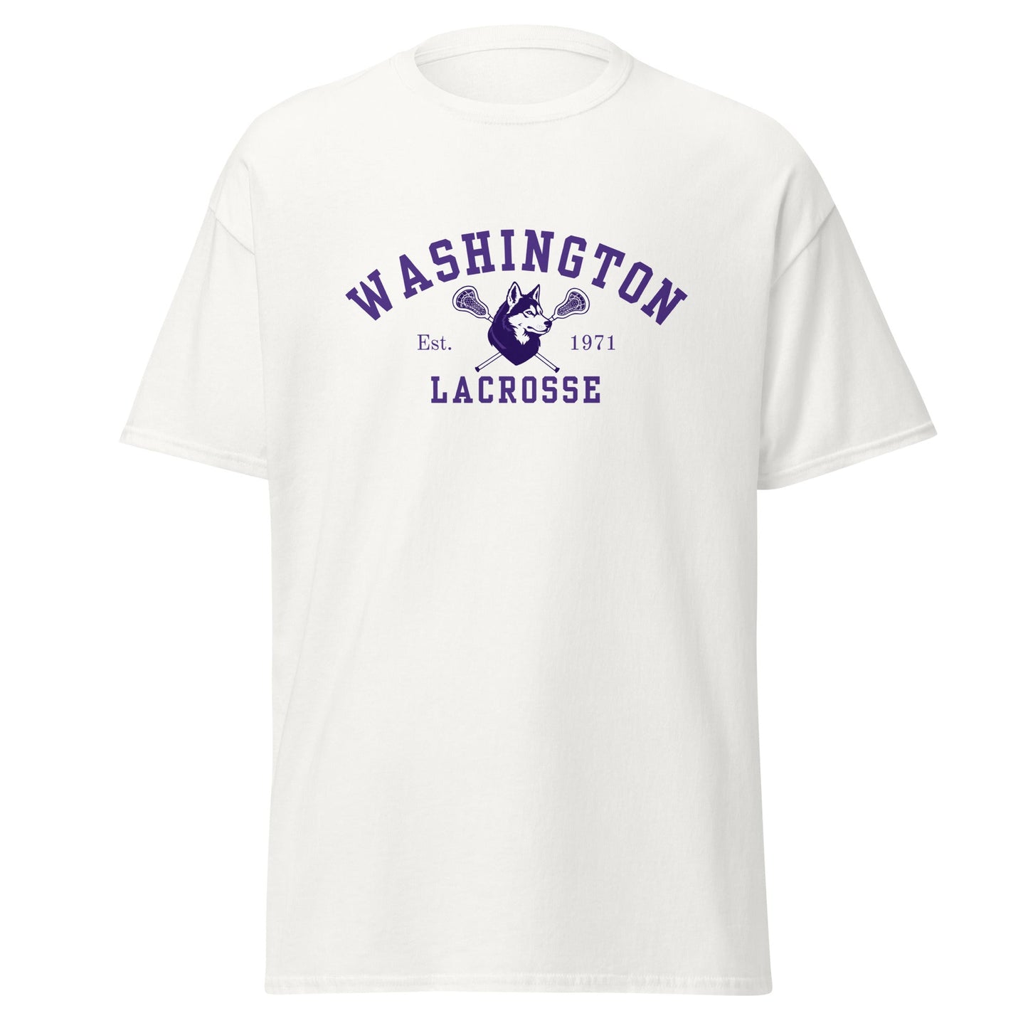 Classic | T-Shirt | UW Women's Club Lacrosse | Washington Lacrosse Logo