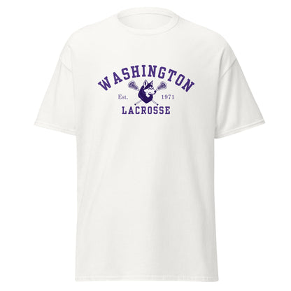 Classic | T-Shirt | UW Women's Club Lacrosse | Washington Lacrosse Logo