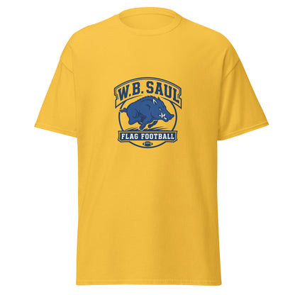 Classic | T-Shirt | W.B.Saul Razorbacks | Emblem Logo