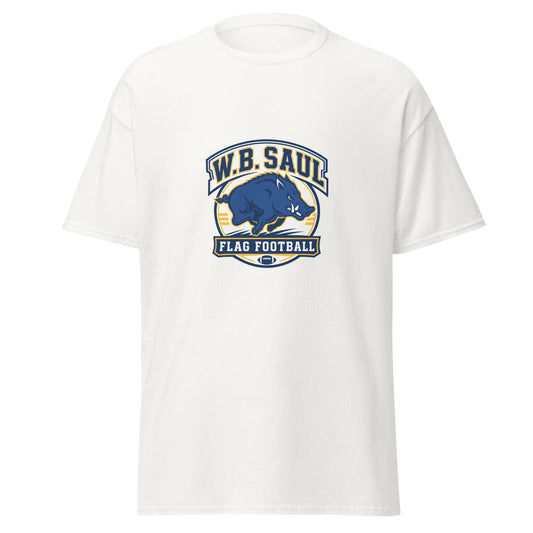Classic | T-Shirt | W.B.Saul Razorbacks | Emblem Logo